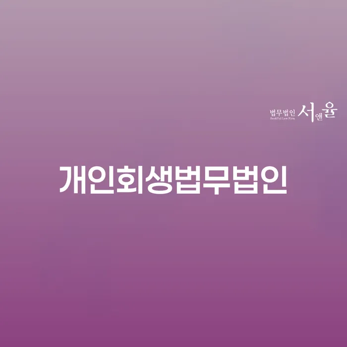 개인회생잘하는곳 대출 받은 돈채무조정 조건확인 하고