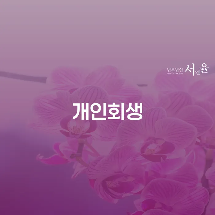 개인회생하면 빚 합법적인 빠른방법 진행방안