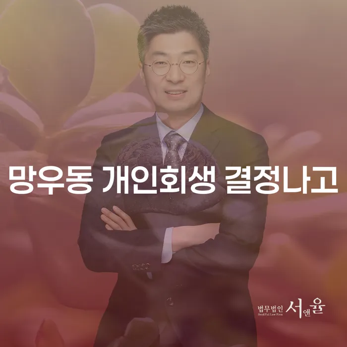 망우동 개인회생 결정나고