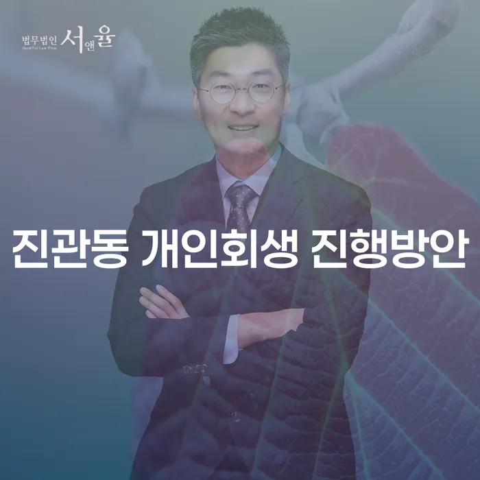 진관동 개인회생 진행방안